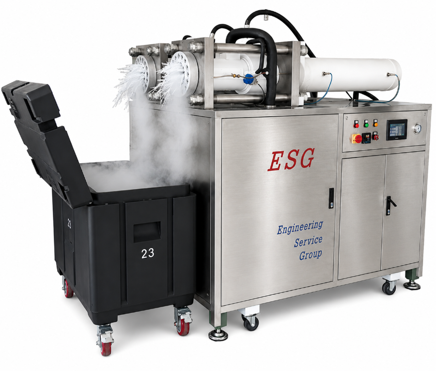 injection molding machine cleaner